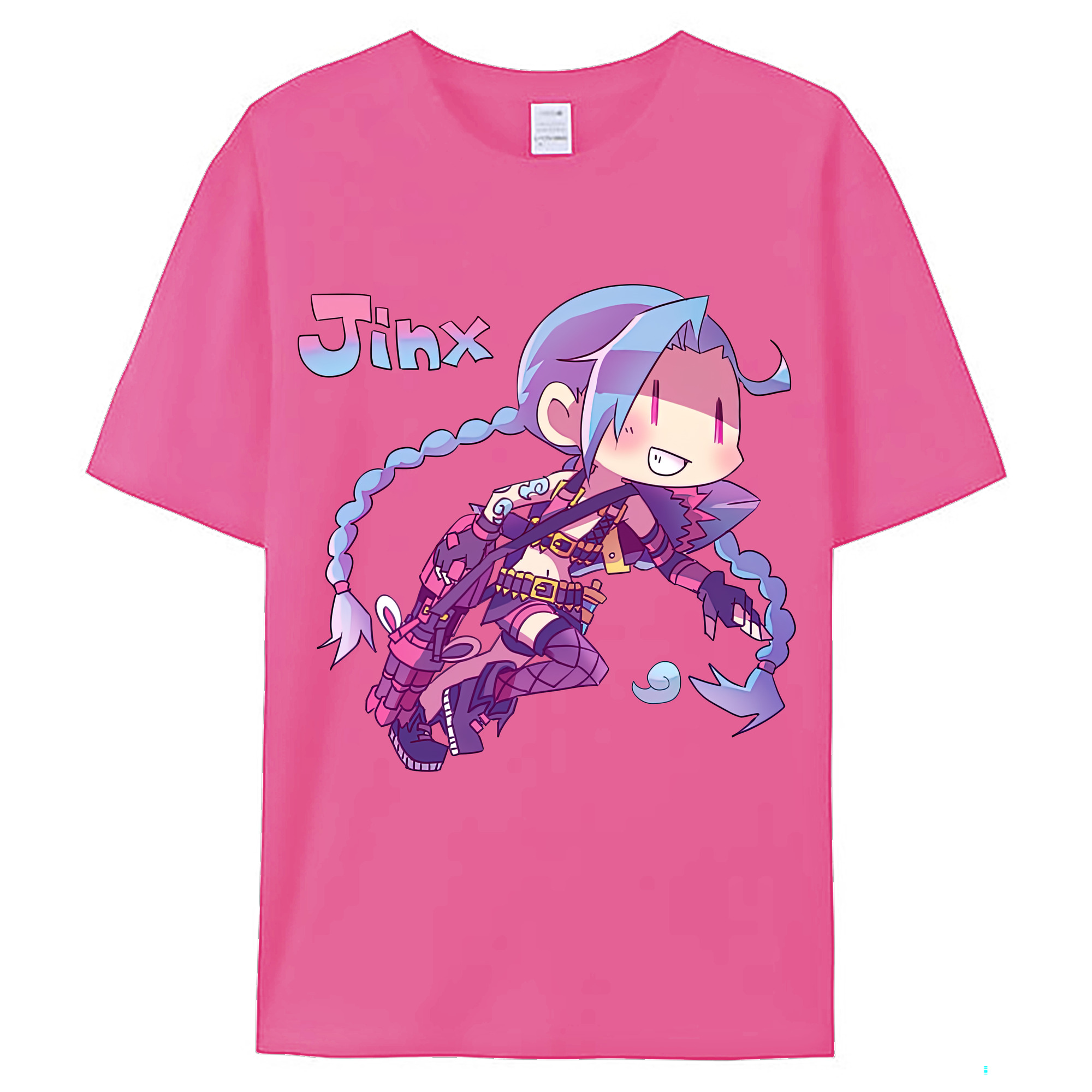 （画像用） リーグ・オブ・レジェンド League of Legends LOL レディースカジュアルプリントTシャツ（綿100％）